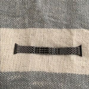 Apple Watch Band Black with Rhinestones Stainless